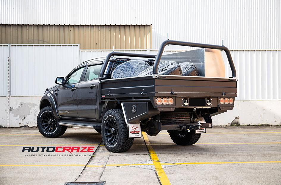 FORD RANGER SIDEWINDER MATTE BLACK